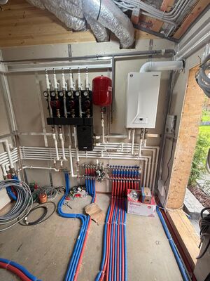 Монтаж котельной